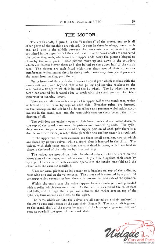 1914 Buick Reference Book Page 2